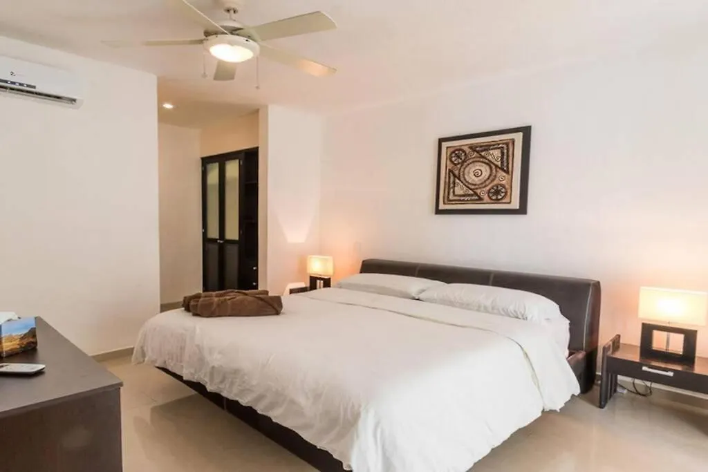 Poolside Tranquil Apartment In Playa Del Carmen Mexico