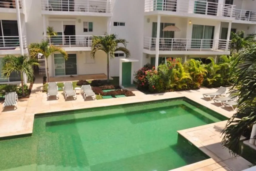 Poolside Tranquil Apartment In Playa Del Carmen 0*,  Mexico